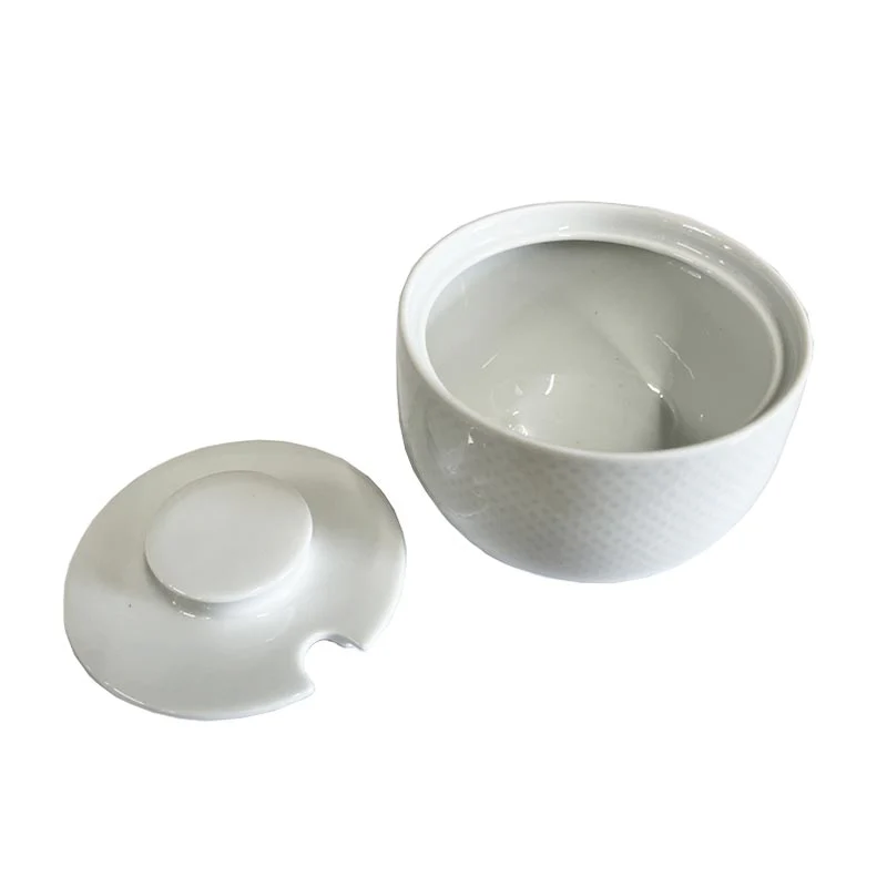 Century White Sugar Bowl - by Rosenthal - Image 2