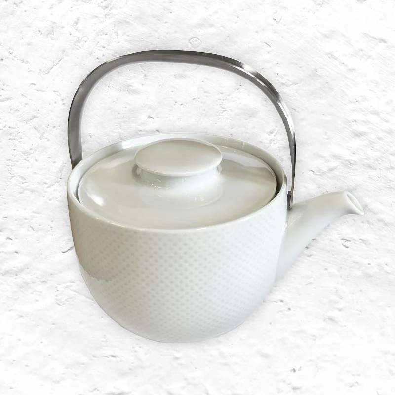 Century White Teapot - by Rosenthal