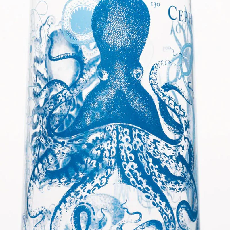 Monsters of the Deep: Cephalopods - Tumbler Drinking Glass by Cognitive Surpluss - Image 2