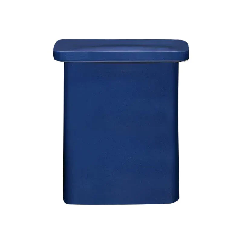 Toki Ceramic Stool / Side Table - Mazarine Blue - by Blomus - Image 2