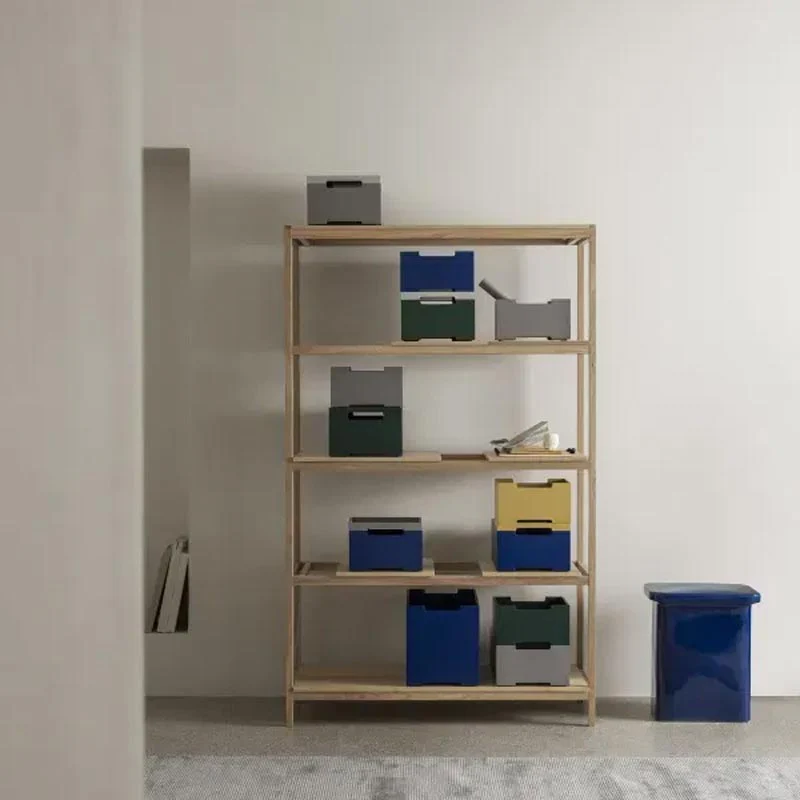 Toki Ceramic Stool / Side Table - Mazarine Blue - by Blomus - Image 5