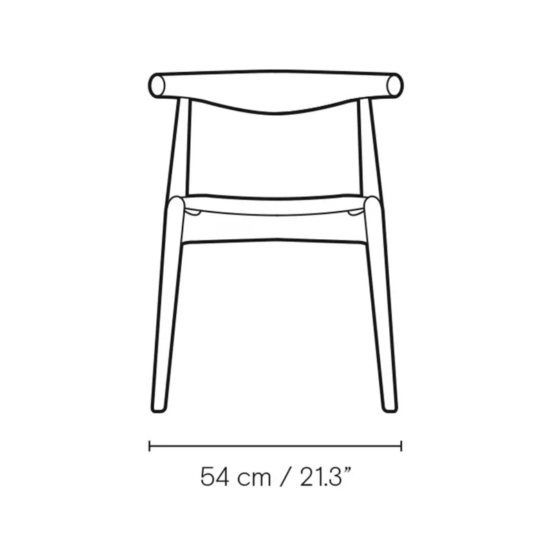 CH20 Elbow chair - des. Hans Wegner - made by Carl Hansen - Image 7
