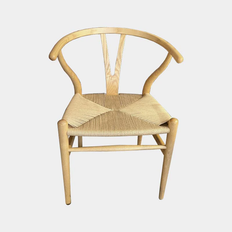CH24 Wishbone chair - lacquered ash - des. Hans J. Wegner - by Carl Hansen & Son - Image 2