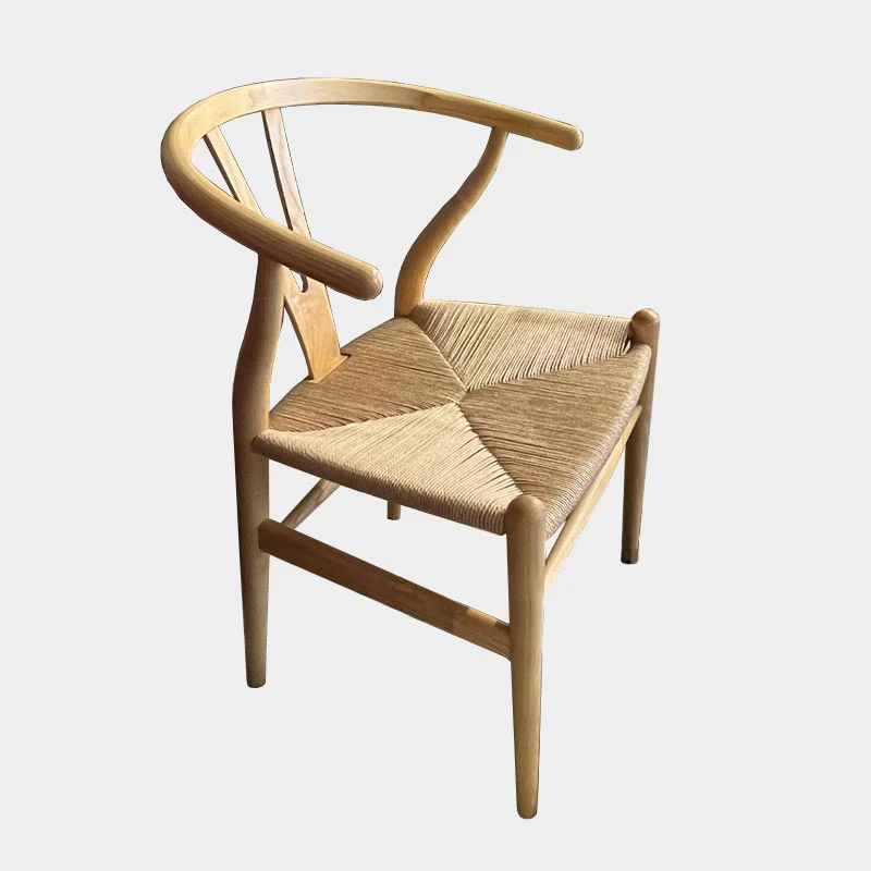 CH24 Wishbone chair - lacquered ash - des. Hans J. Wegner - by Carl Hansen & Son - Image 3