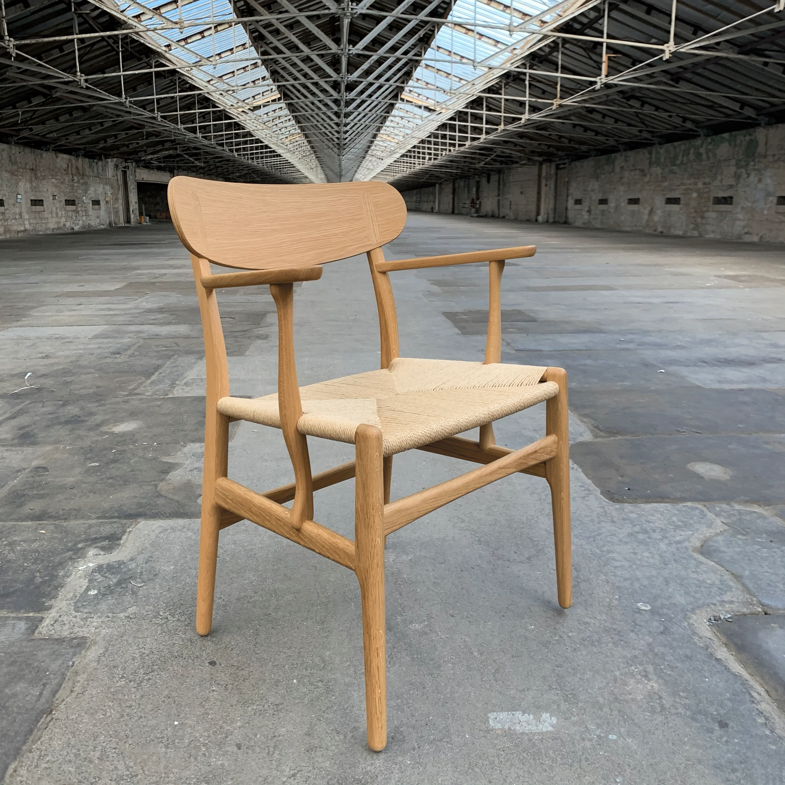CH26 Chair in oiled oak - Hans J. Wegner, 1950 (made by Carl Hansen & Son) - Image 2