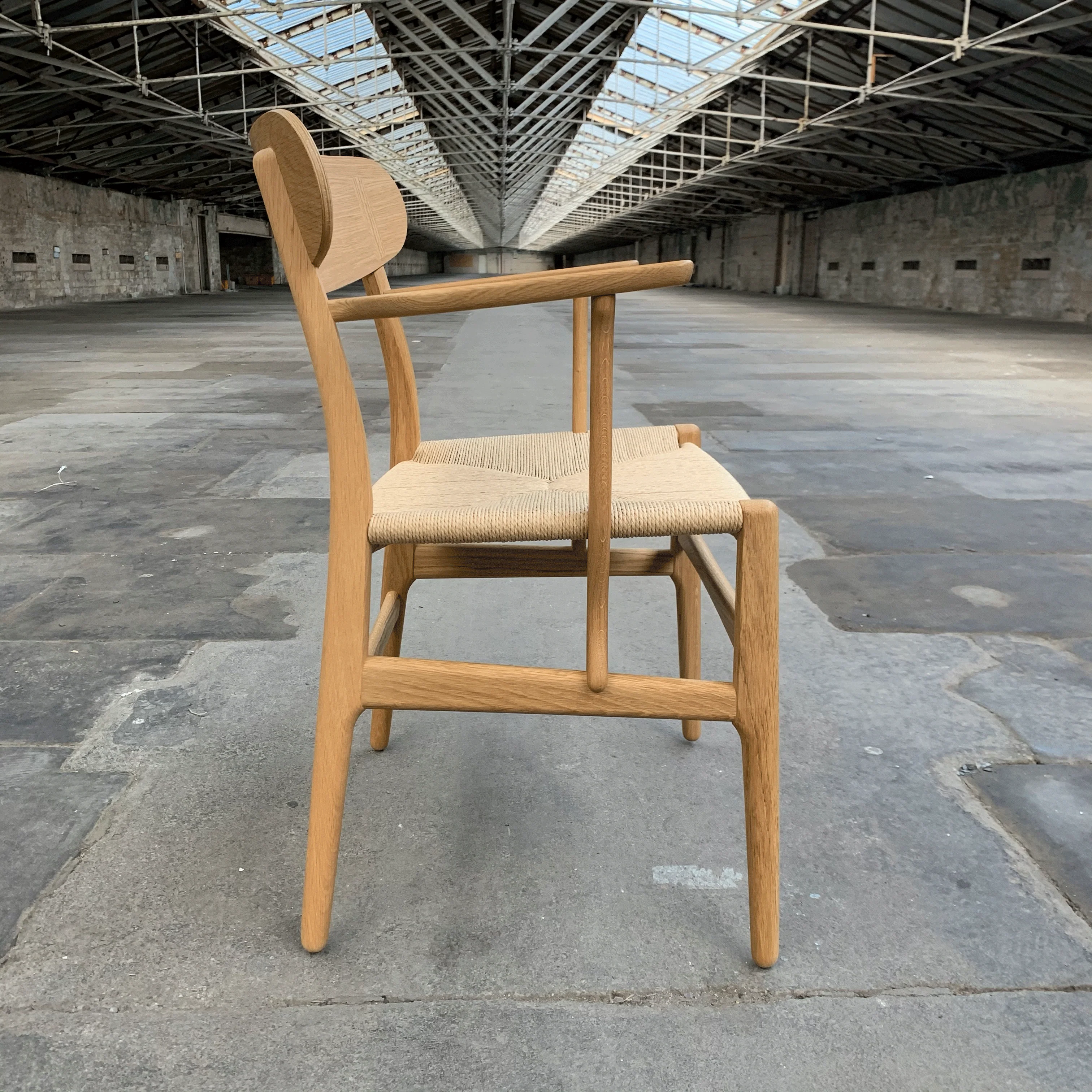 CH26 Chair in oiled oak - Hans J. Wegner, 1950 (made by Carl Hansen & Son) - Image 3