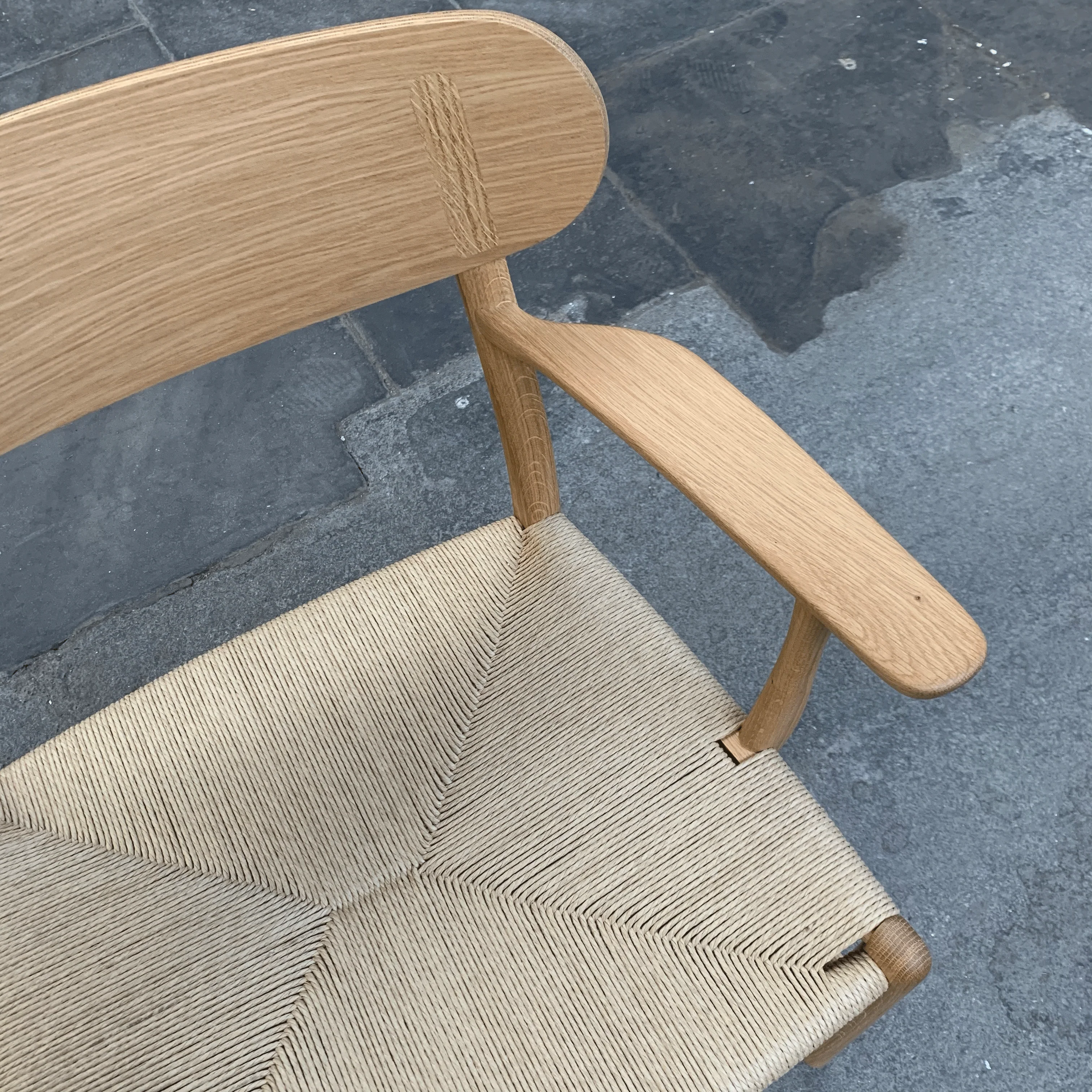 CH26 Chair in oiled oak - Hans J. Wegner, 1950 (made by Carl Hansen & Son) - Image 4