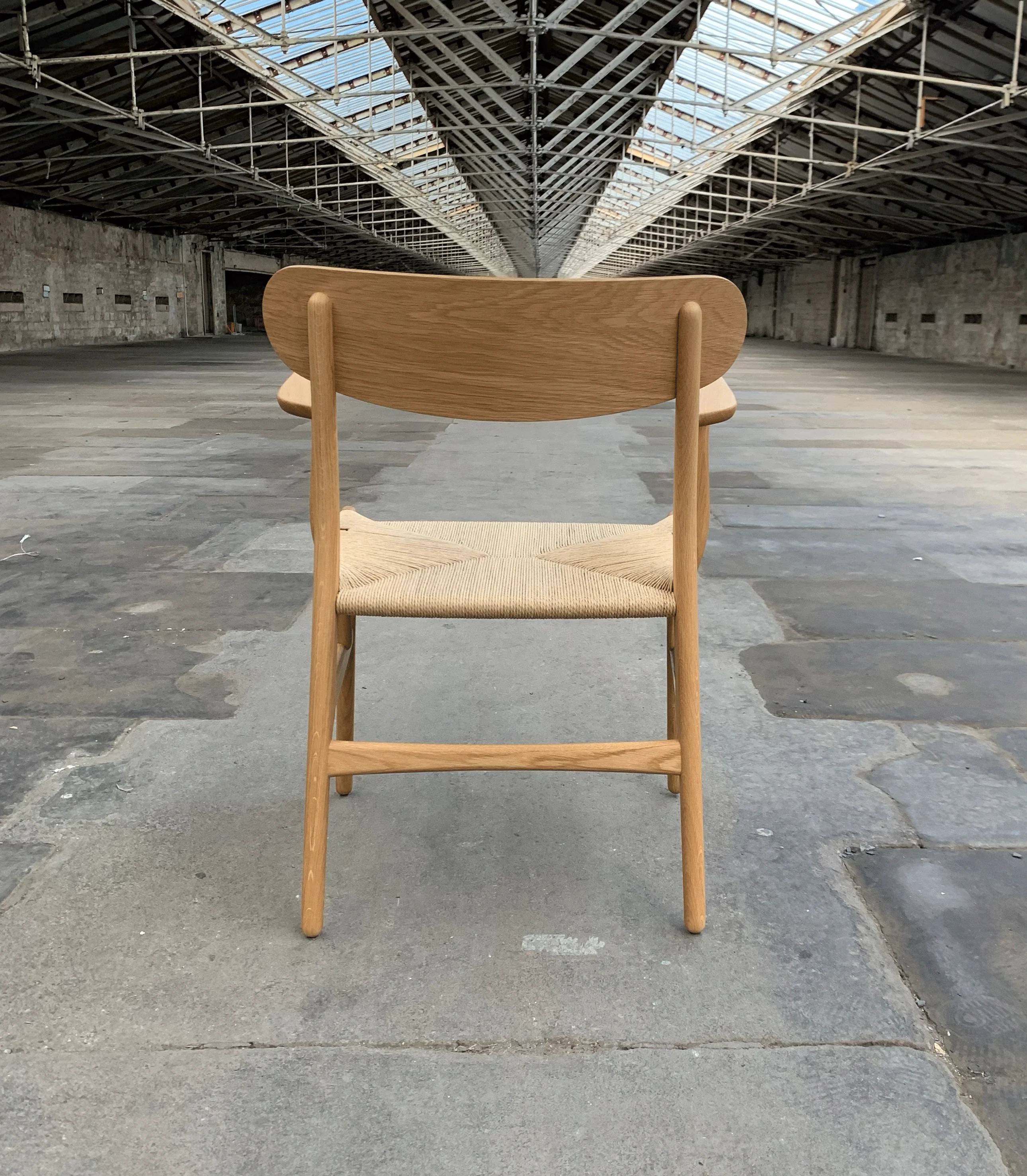 CH26 Chair in oiled oak - Hans J. Wegner, 1950 (made by Carl Hansen & Son) - Image 5