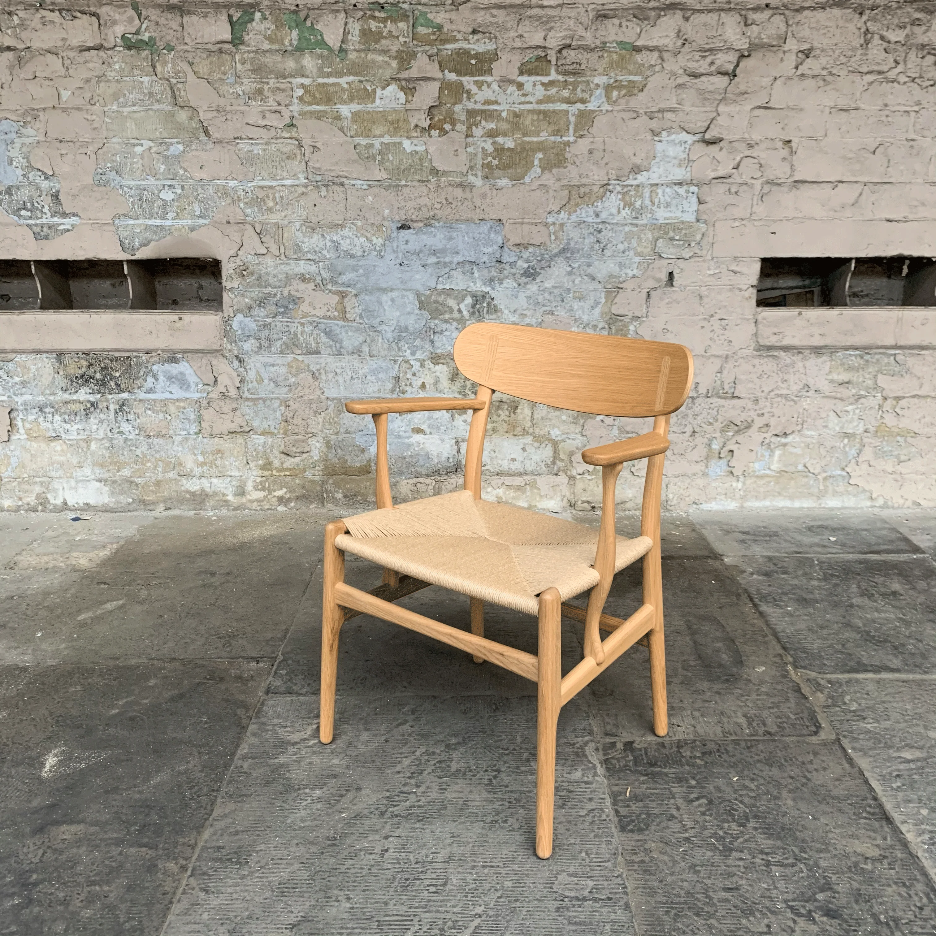 CH26 Chair in oiled oak - Hans J. Wegner, 1950 (made by Carl Hansen & Son) - Image 6