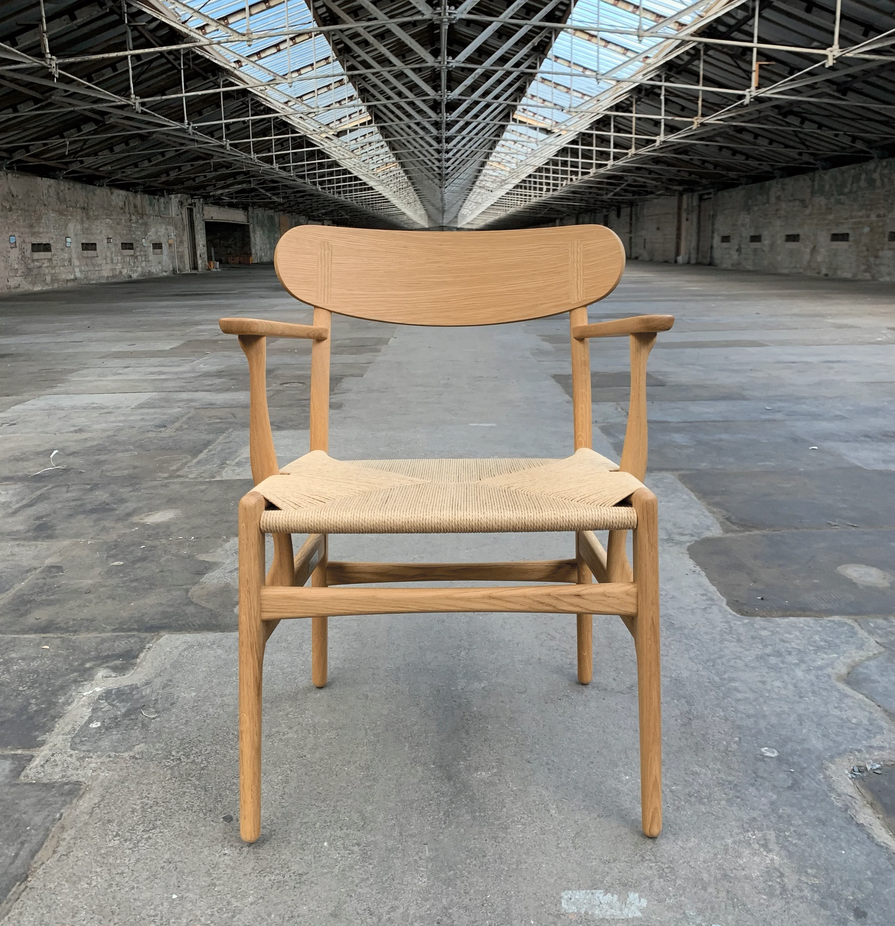 CH26 Chair in oiled oak - Hans J. Wegner, 1950 (made by Carl Hansen & Son) - Image 7
