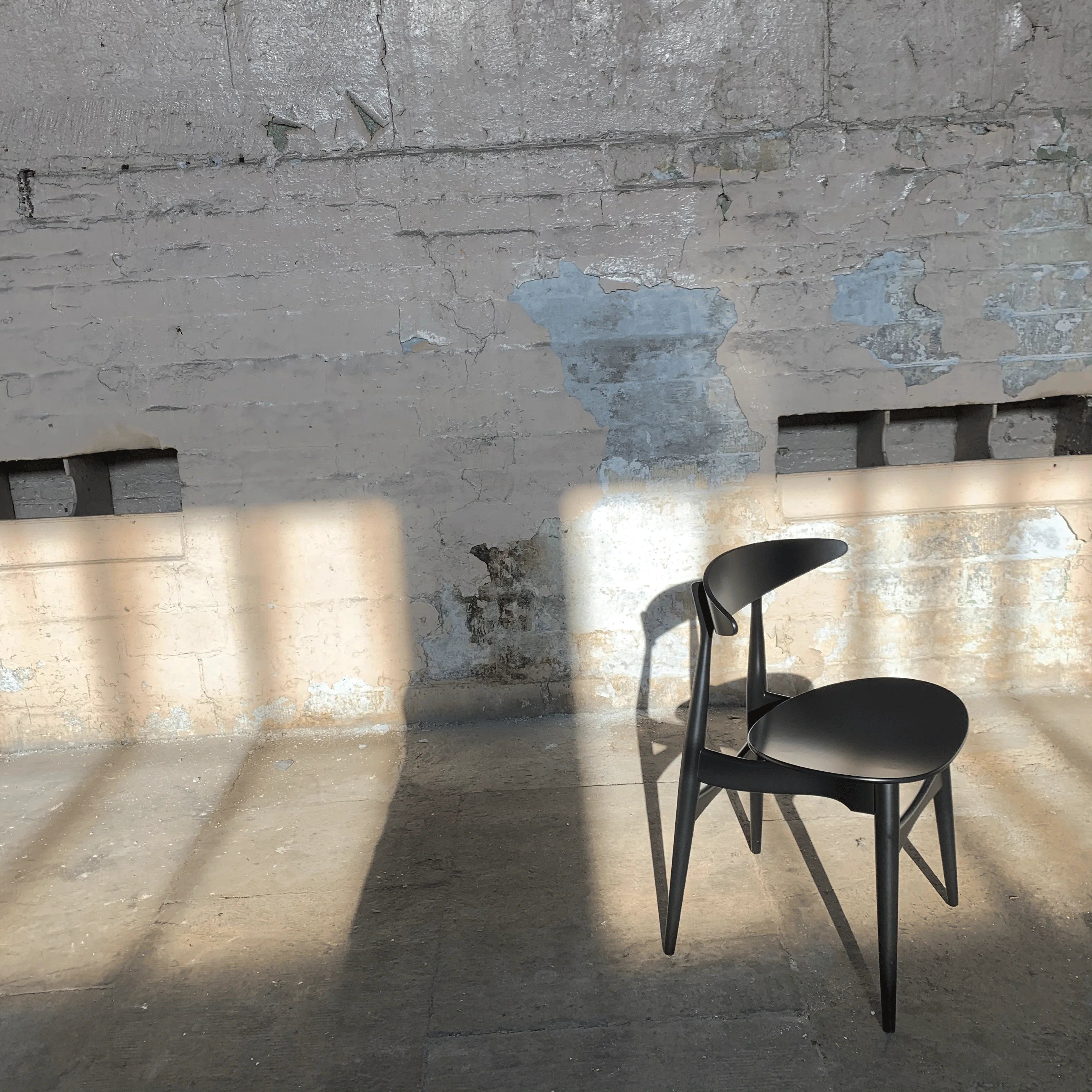 CH33T Chair - black lacquered beech - des. Hans J. Wegner, 1957 (made by Carl Hansen & Son) - Image 7