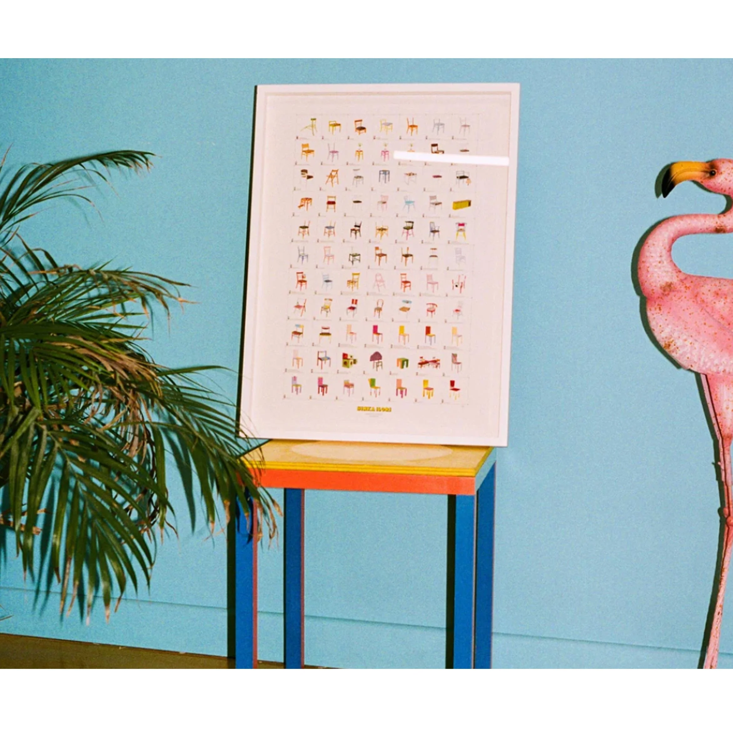 Chair Collection Poster by Yinka Ilori - limited edition of 200 - Image 2