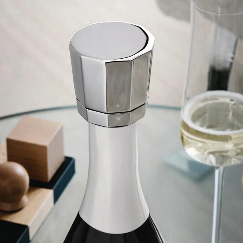 Eugenia Champagne Stopper - des. Naoto Fukasawa for Alessi - Image 4