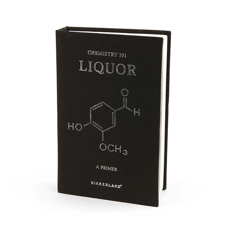 Chemistry 101 Flask Book, by Kikkerland - Image 4