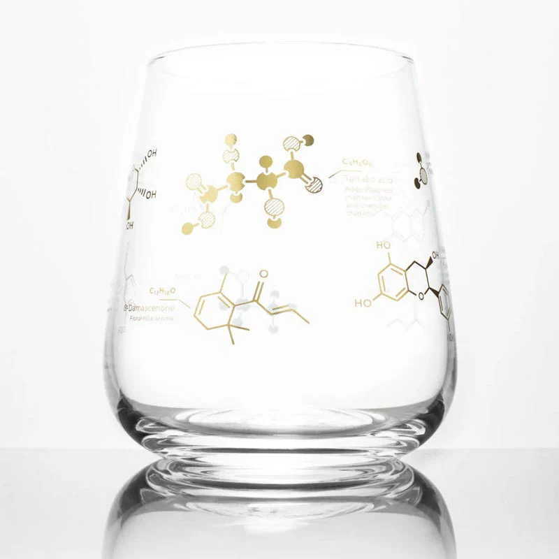 Chemistry of Wine, Stemless Wine Glass by Cognitive Surplus - Image 3