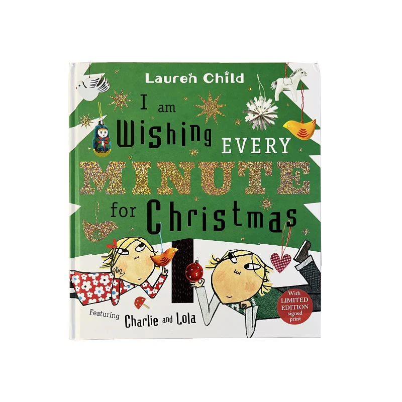 I am Wishing Every Minute for Christmas - Charlie and Lola (Hardback) by Lauren Child - Image 3