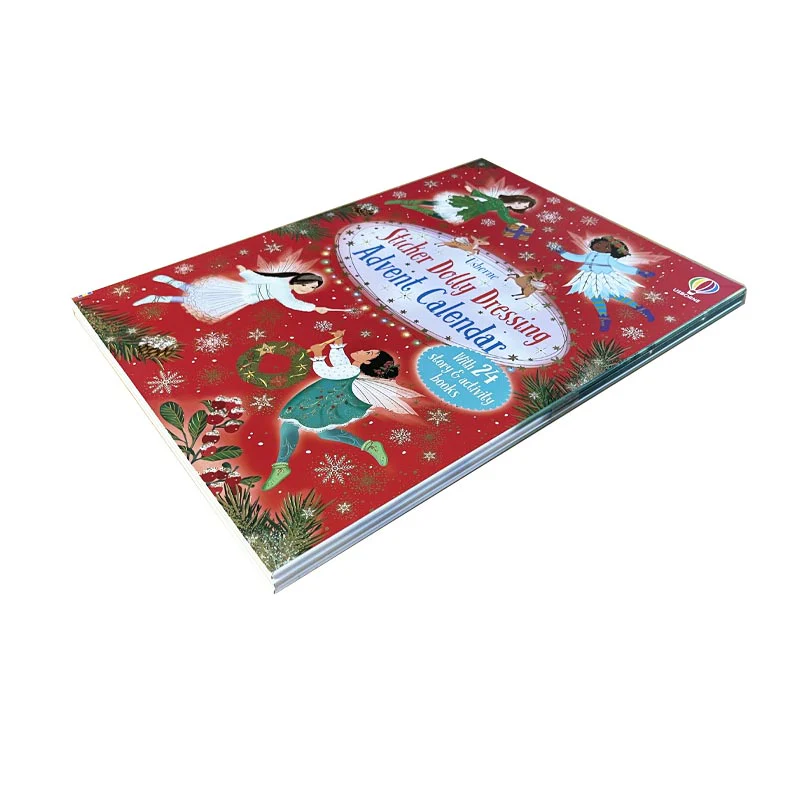 Sticker Dolly Dressing Advent Calendar by Fiona Watt (HARDBACK) - Image 2