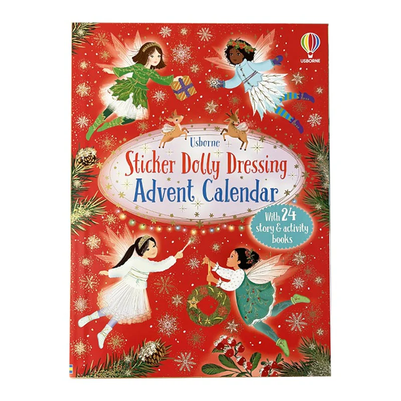Sticker Dolly Dressing Advent Calendar by Fiona Watt (HARDBACK) - Image 4