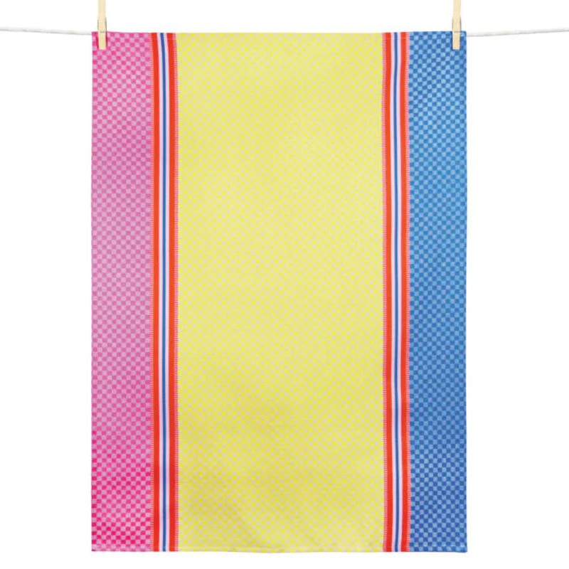 Chive Sorbet (Ciboulette sorbet) Tea Towel, by Tissage Moutet - Image 4