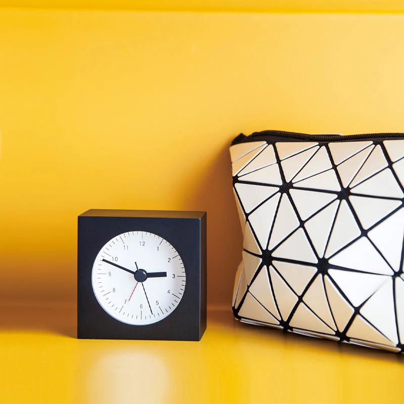 Lemnos City Pop Alarm Clock - White - des. Yota Kakuda - Image 3