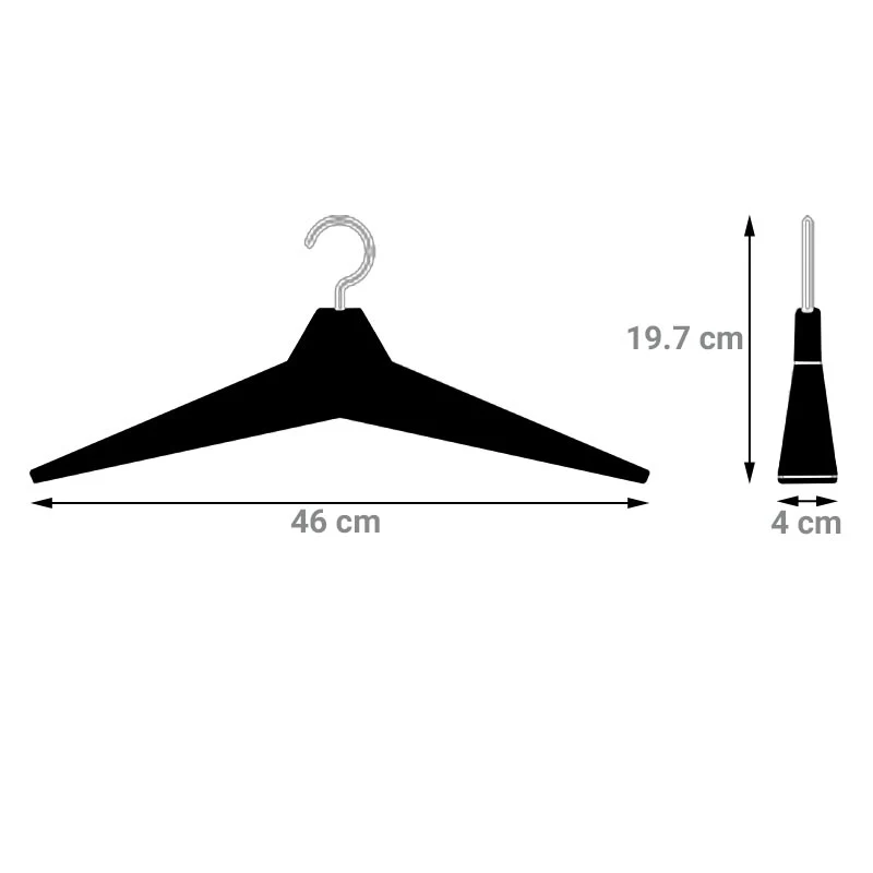 Hanger 3013 - matt black / polished stainless steel - des. Bønnelycke MDD for Frost - Image 5