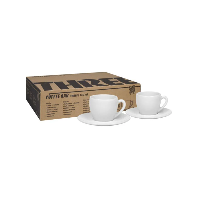 Coffee Bar Coffee Cups & Saucers - Set of 2 - by Könitz - Image 3