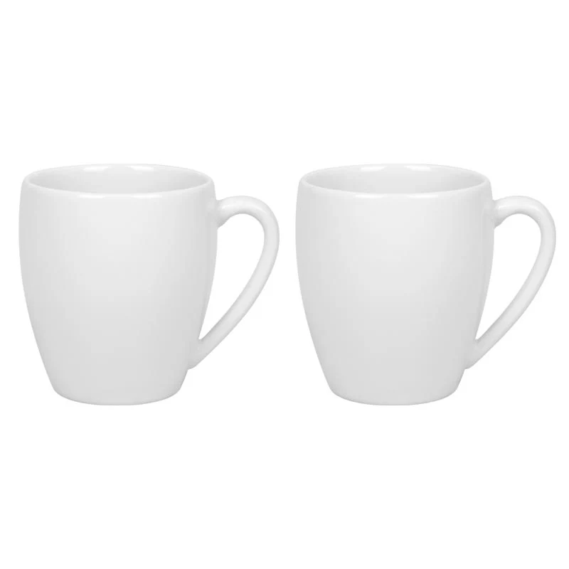 Coffee Bar White Bone China Coffee Cups - Set of 2 - by Könitz - Image 10