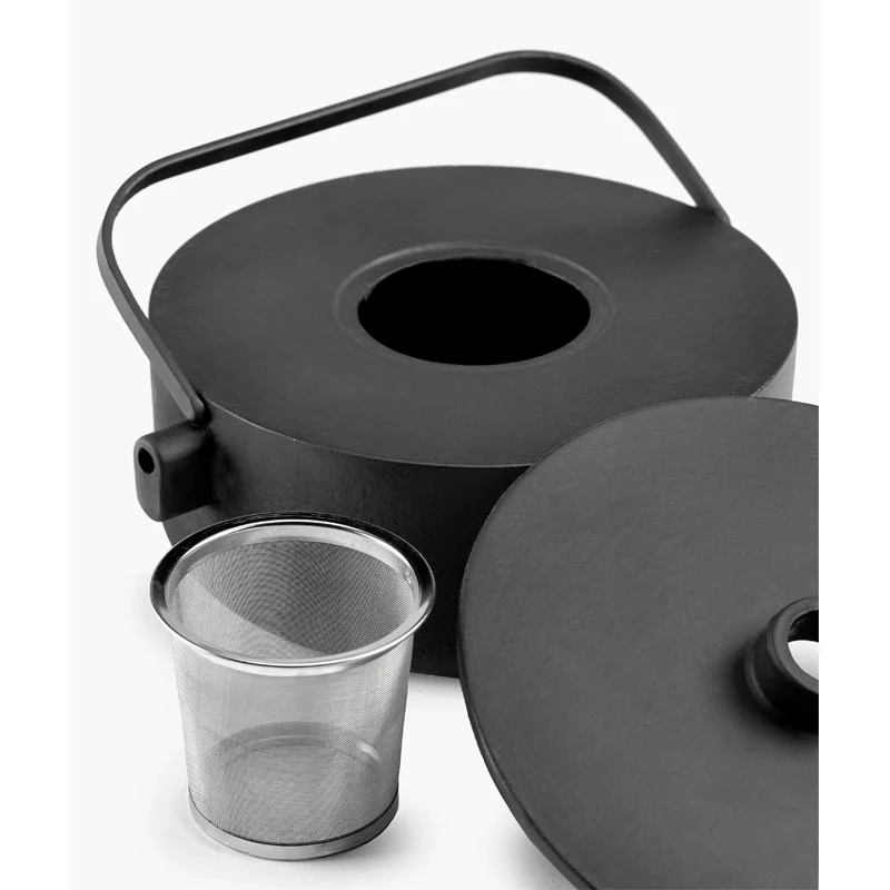 Collage Black Cast Iron Tea Pot, des. Utilise.objects for Serax - Image 4