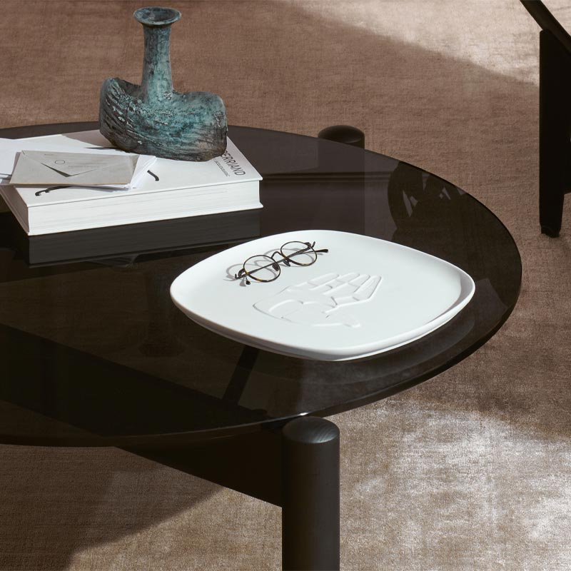 Collection Chandigarh - Square Tray - des. Le Corbusier Cassina in collaborazione con Ginori 1735, 2020 - Image 3
