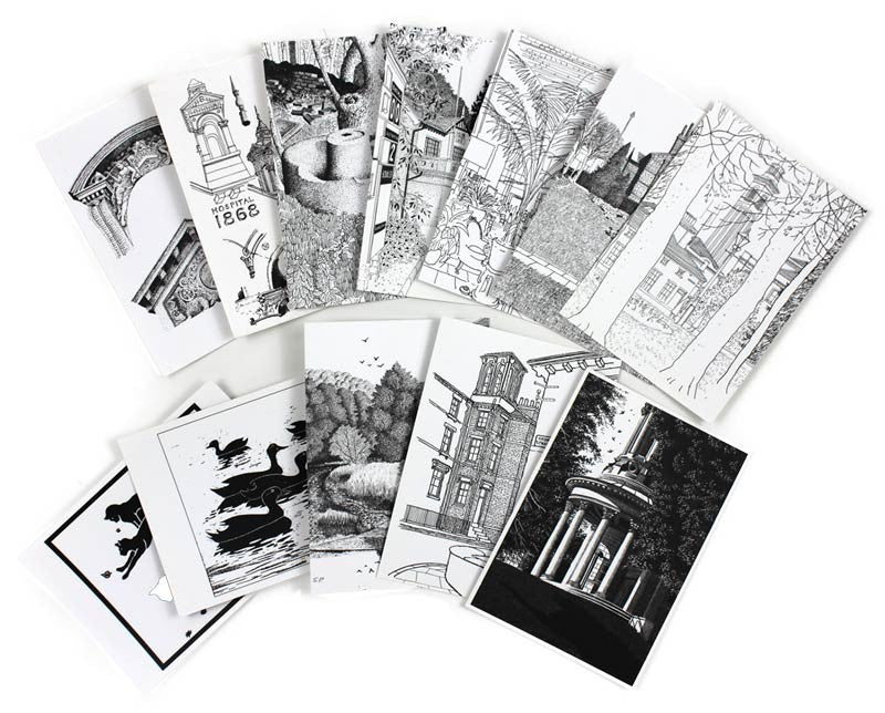 B&W Postcard Pack (x12) by Simon Palmer - Image 4