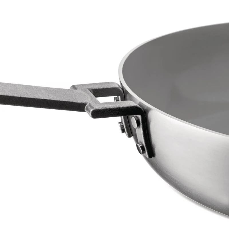 Convivio Frying pan - 28cm - des. David Chipperfield and Pietro Leeman for Alessi - Image 2