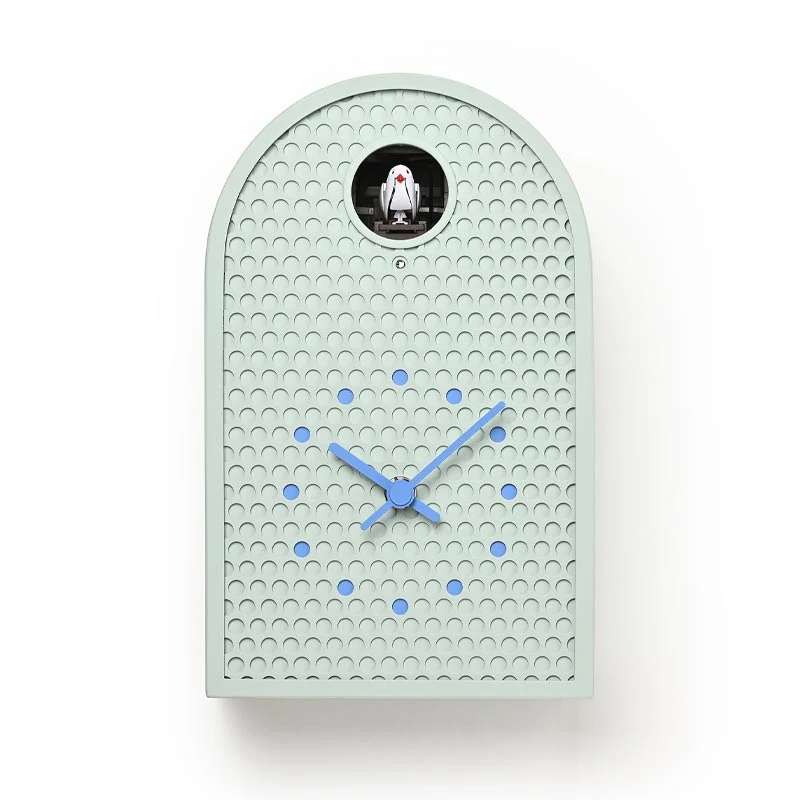 Lemnos COO Cuckoo Wall Clock - Mint Blue - des. Ryosuke Fukusada