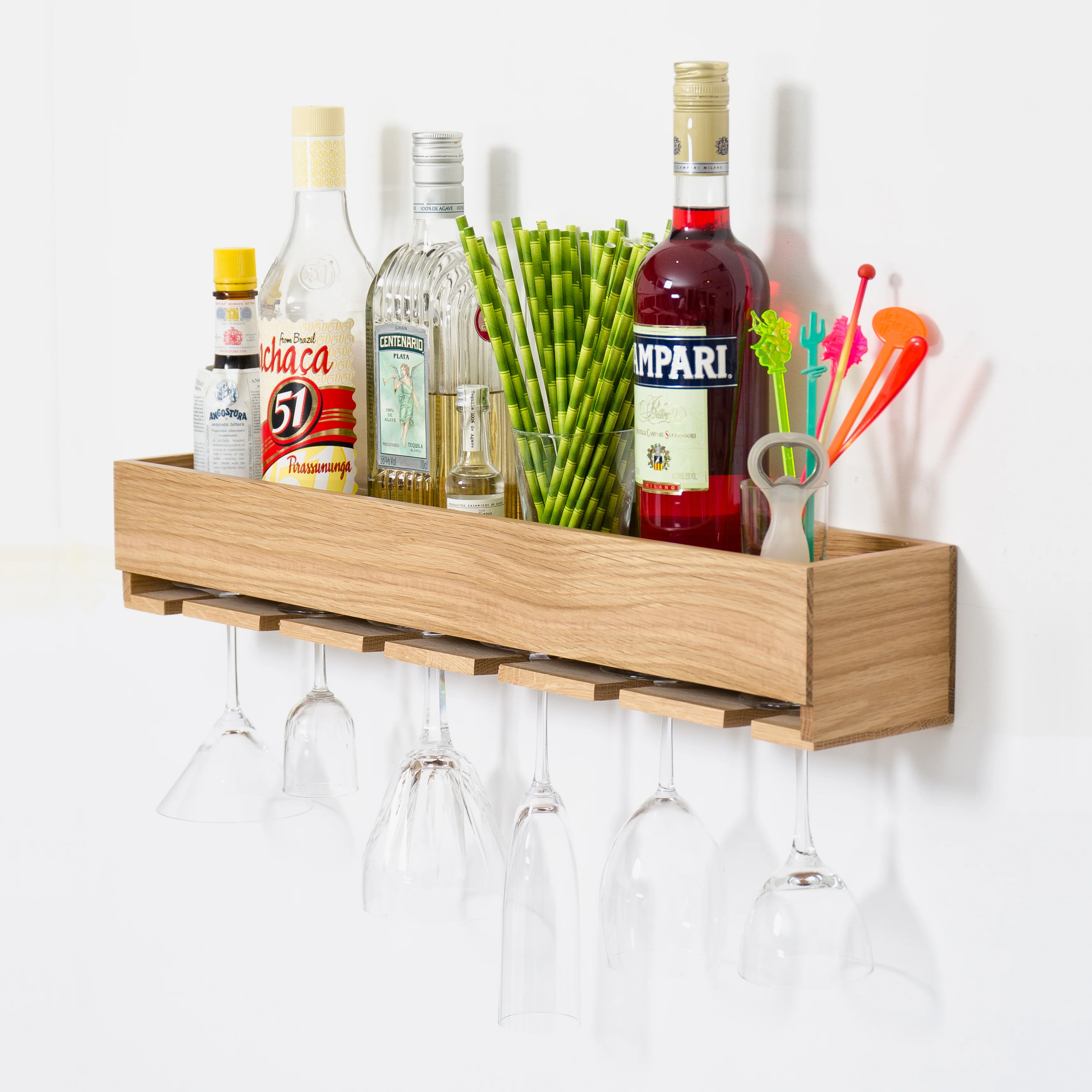 Cookhouse glass holder shelf des. Lincoln Rivers for Wireworks - Image 6