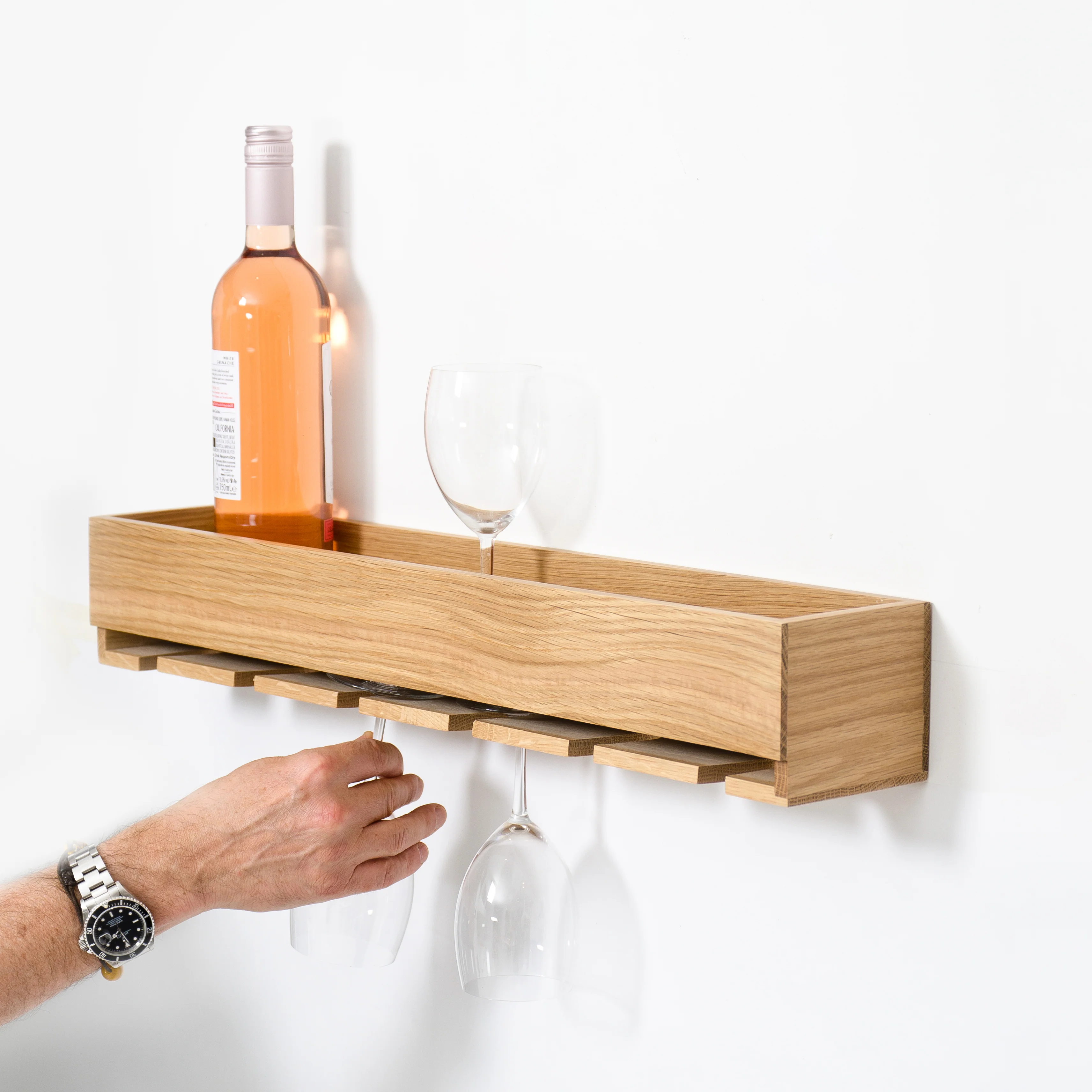 Cookhouse glass holder shelf des. Lincoln Rivers for Wireworks - Image 7