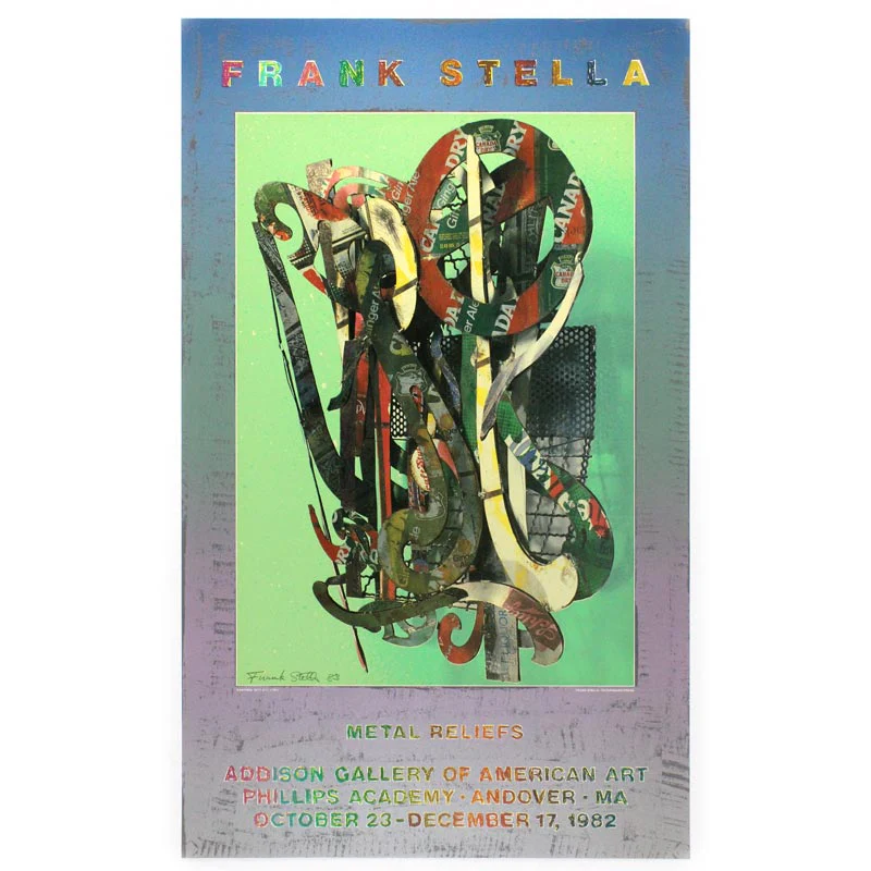 Katsura 1977: signed poster by Frank Stella (Addison Gallery, 1981) - Image 4