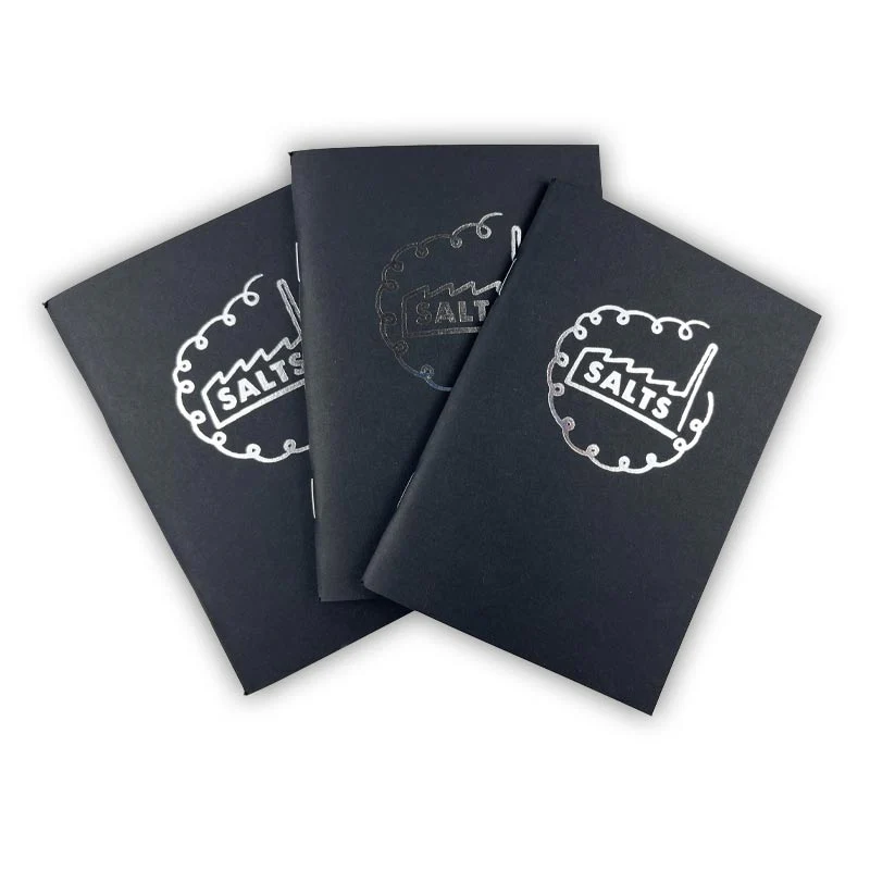 Set of 3 Black A6 Sketch Books (Staple Binding) - Image 2