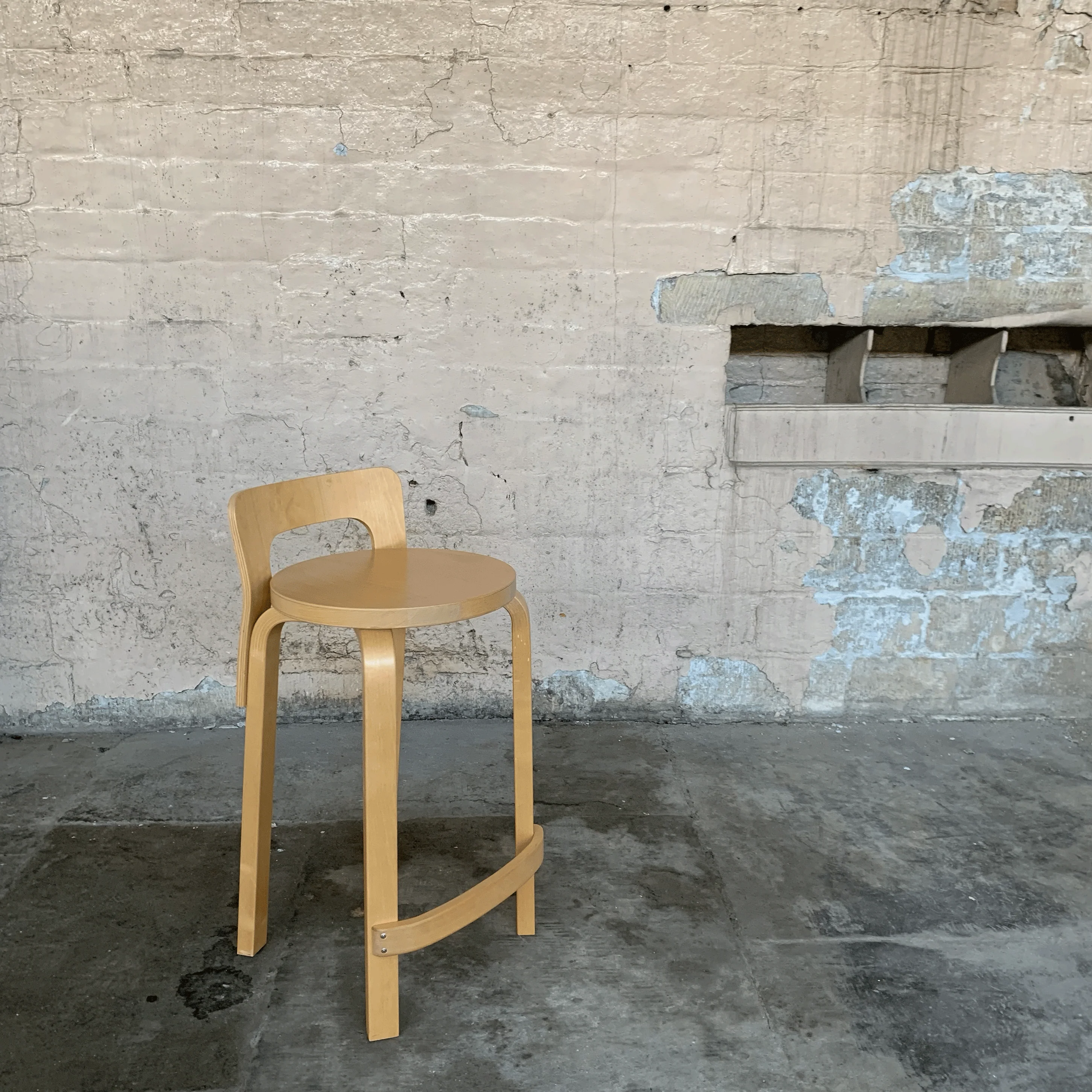 K65 High Chair des Alvar Aalto, 1935 (made by Artek) - Image 10