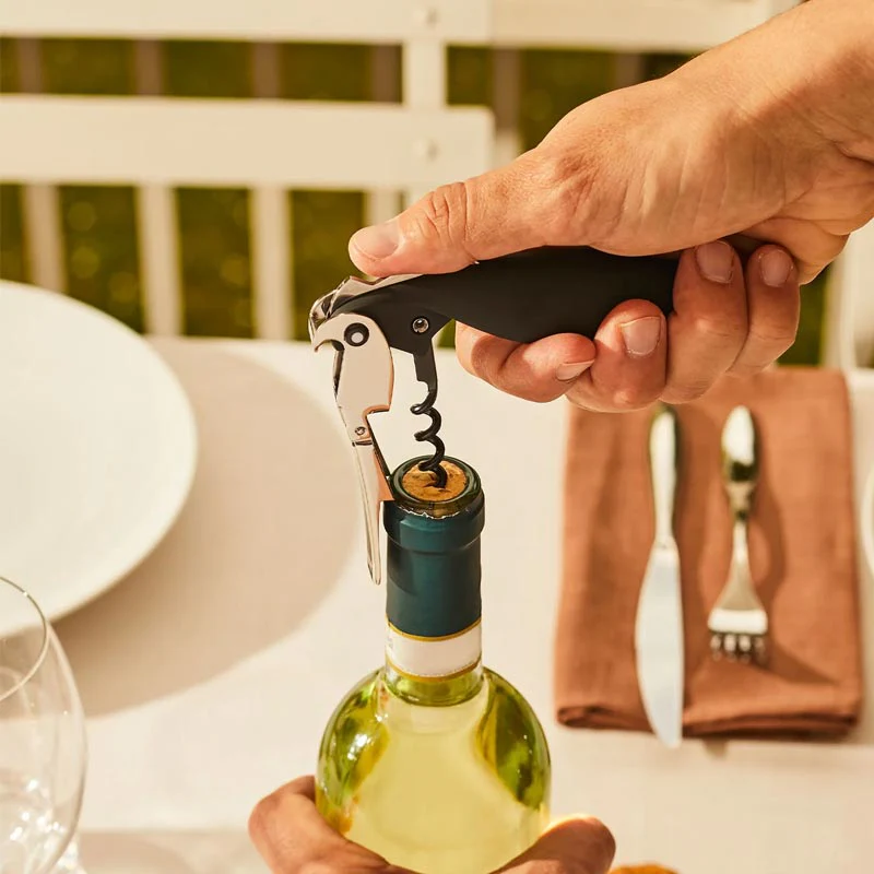 Parrot Somelier Corkscrew - Black - des. Alessandor Mendini for Alessi - Image 3