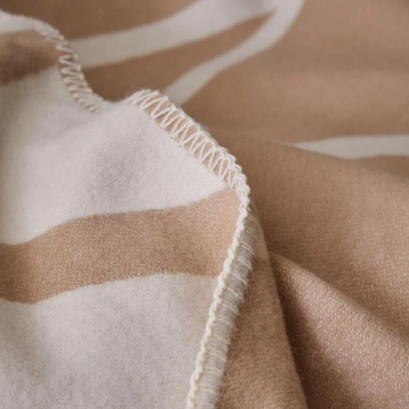Twig Cotton Throw in Vintage colourway by Tweedmill - Image 2