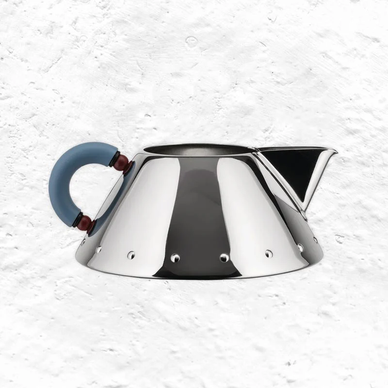 Creamer 9096 - light blue - des. Michael Graves (1980s) for Alessi