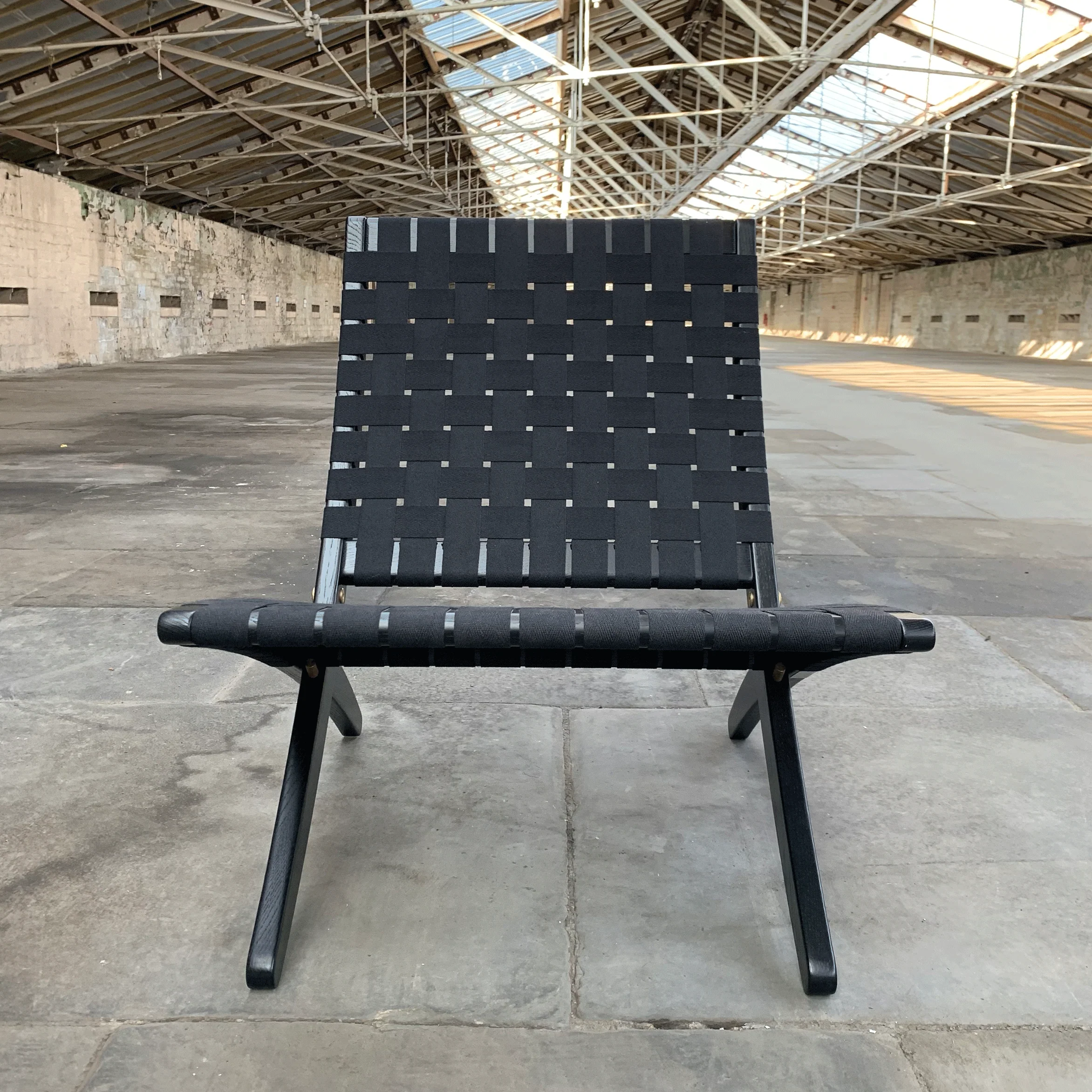 MG501 Cuba Folding Chair in black oak - Morten Gottler, 1997 (made by Carl Hansen & Son) - Image 2