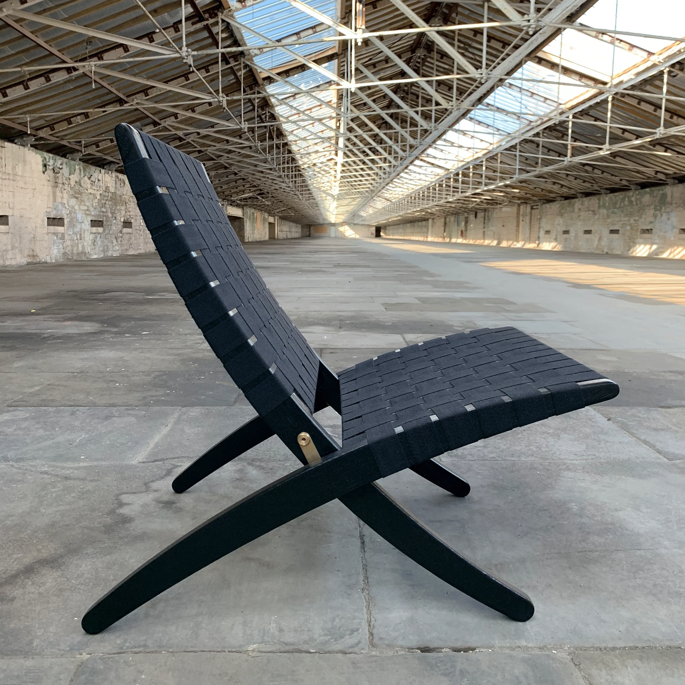 MG501 Cuba Folding Chair in black oak - Morten Gottler, 1997 (made by Carl Hansen & Son) - Image 3