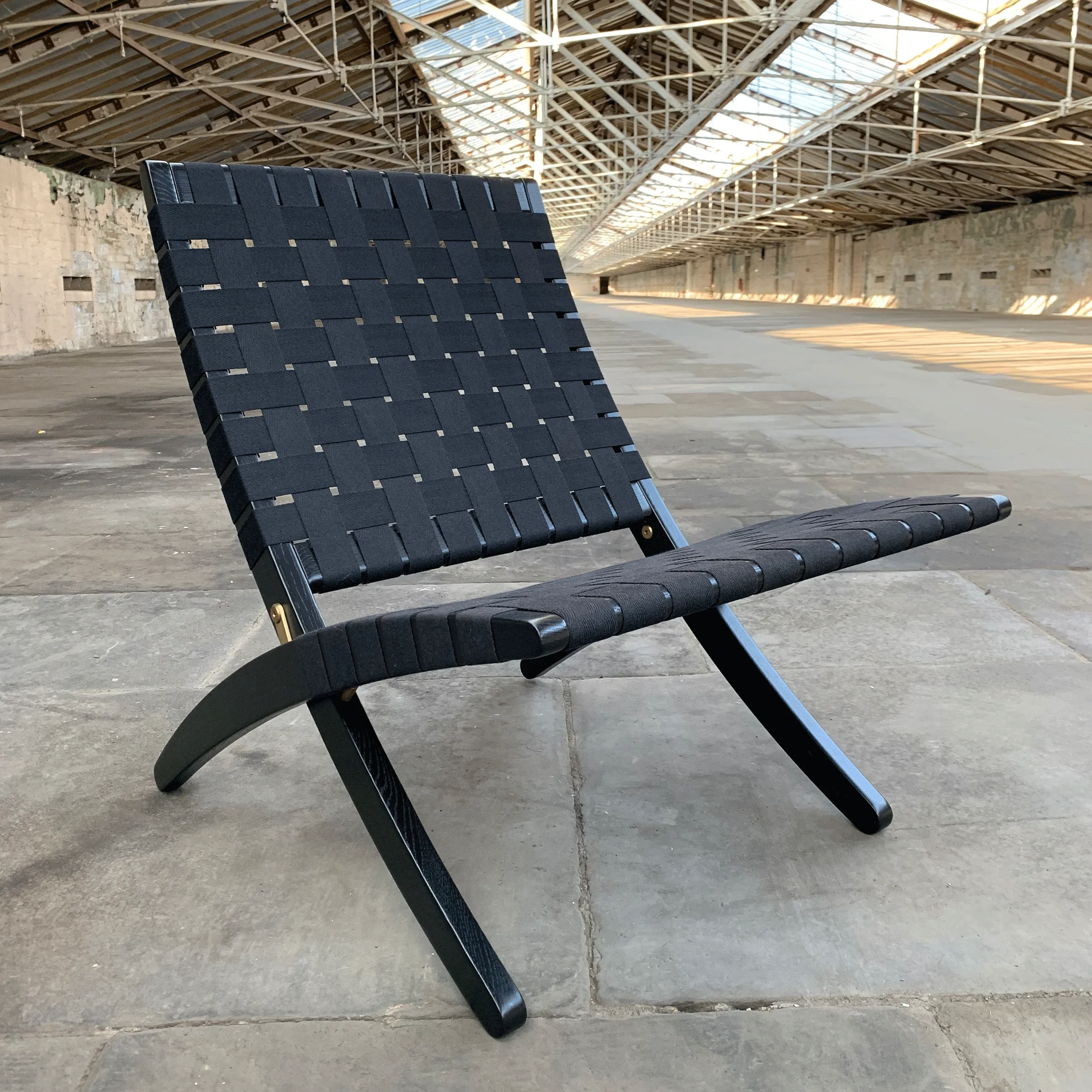 MG501 Cuba Folding Chair in black oak - Morten Gottler, 1997 (made by Carl Hansen & Son) - Image 5