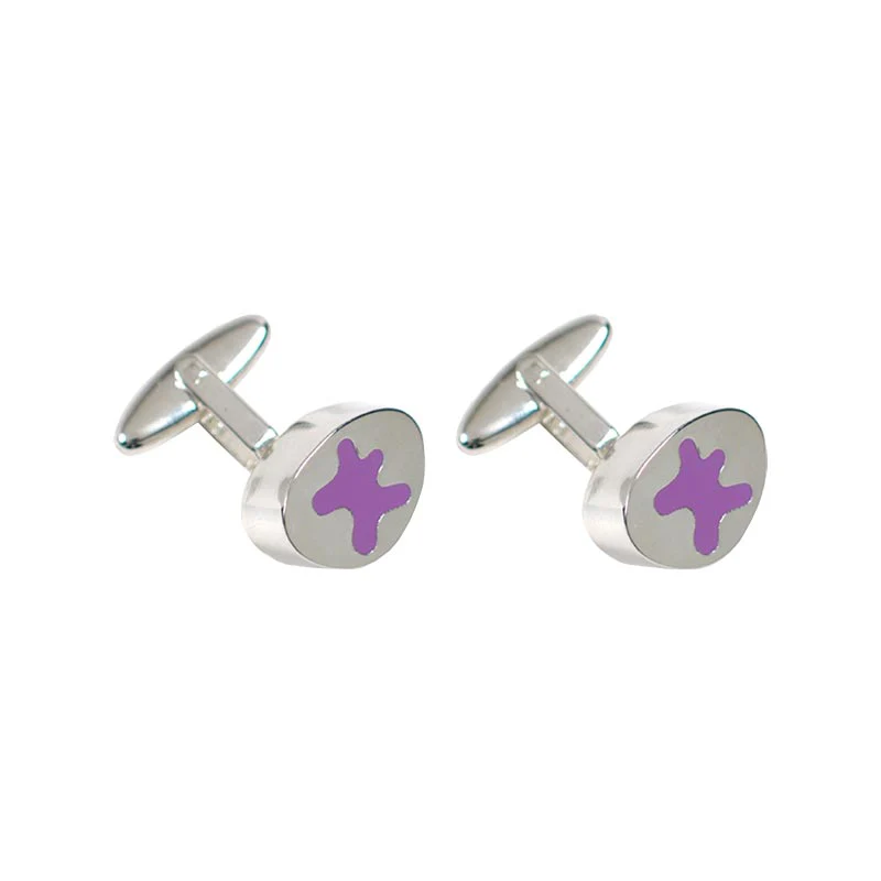 Blob Silver Cufflinks, des. Karim Rashid for ACME - Image 4