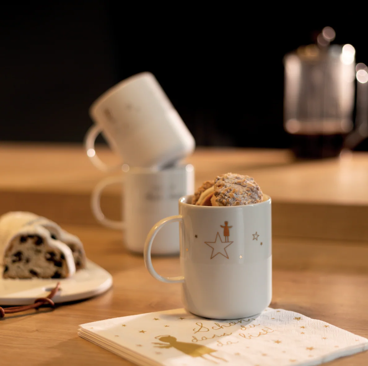 Golden angel mug by Räder - Image 2