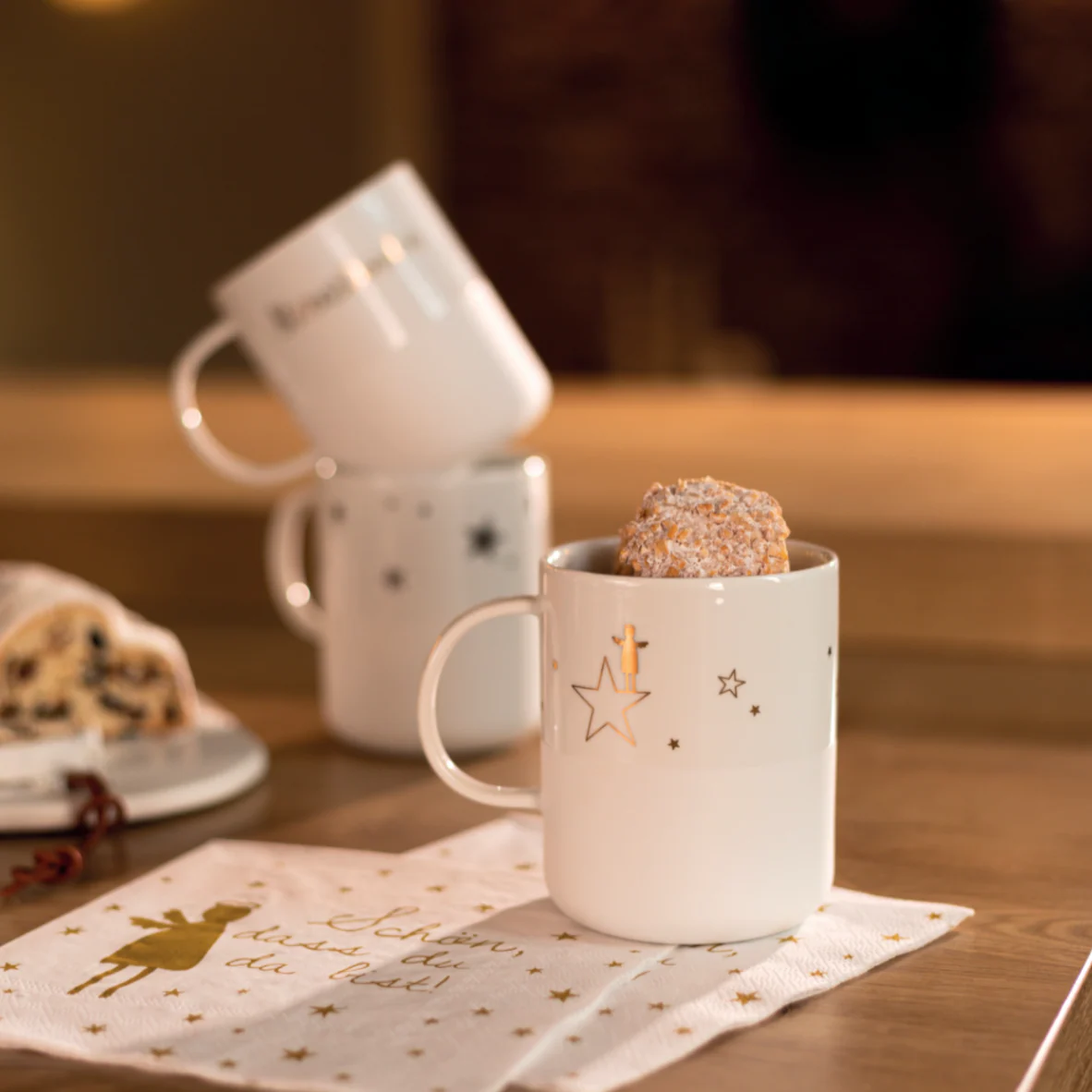 Golden angel mug by Räder - Image 3