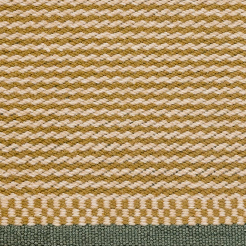 Daisy Hand Woven Rug - Hay/off white - 170 x 240 cm - des. Lisbet Friis for Fabula Living - Image 2