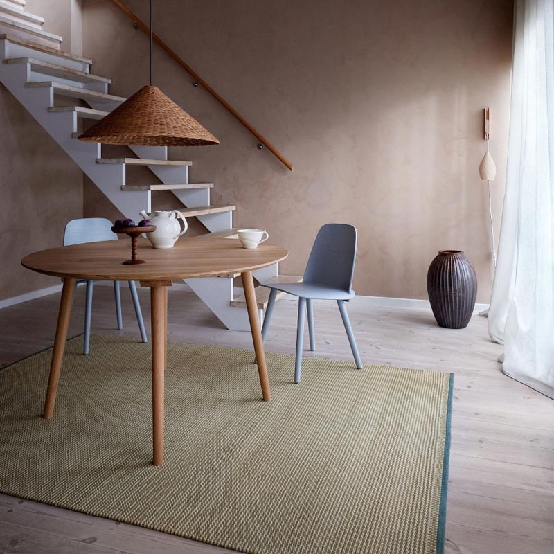 Daisy Hand Woven Rug - Hay/off white - 170 x 240 cm - des. Lisbet Friis for Fabula Living - Image 4