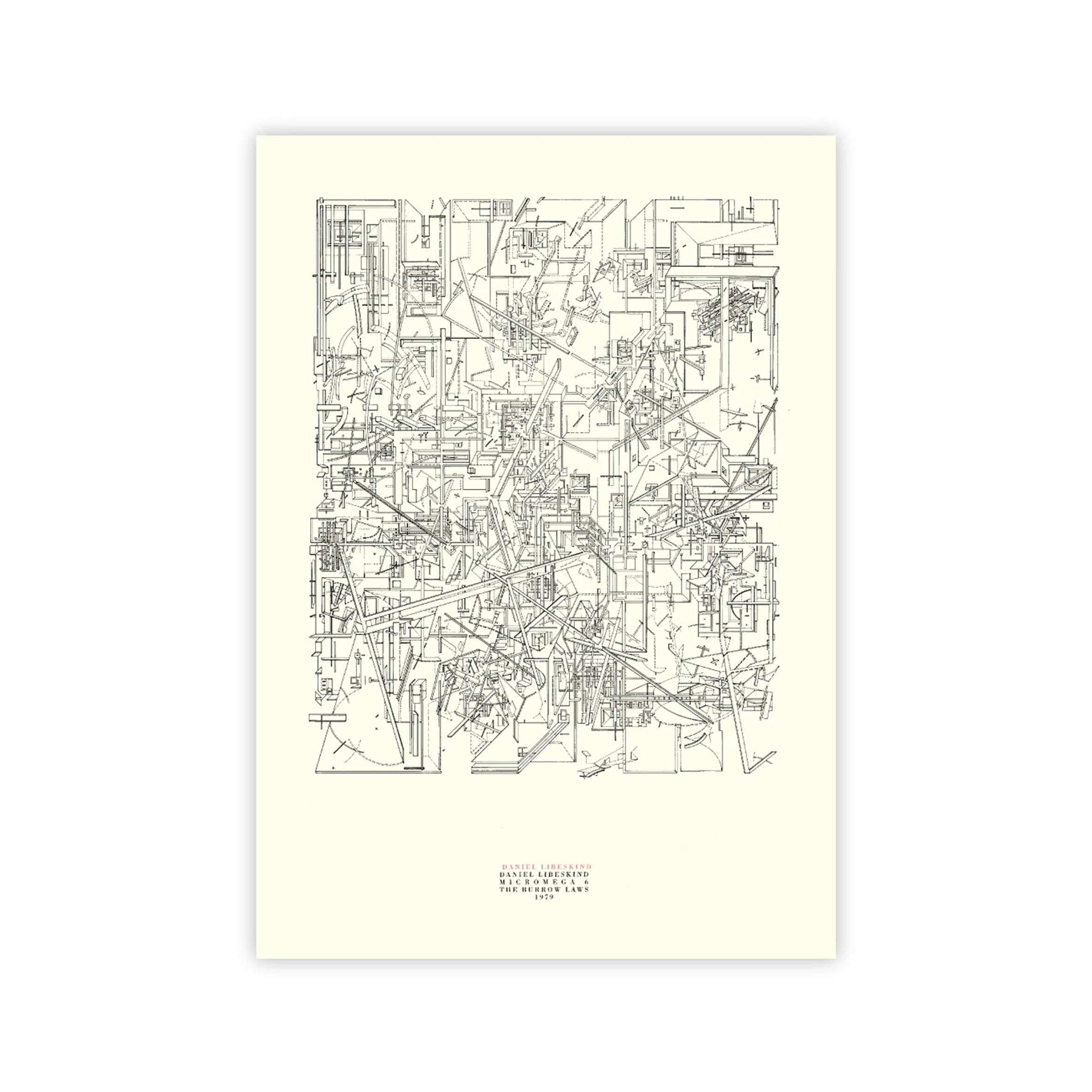 Daniel Libeskind: Micromega 6 poster - Image 2