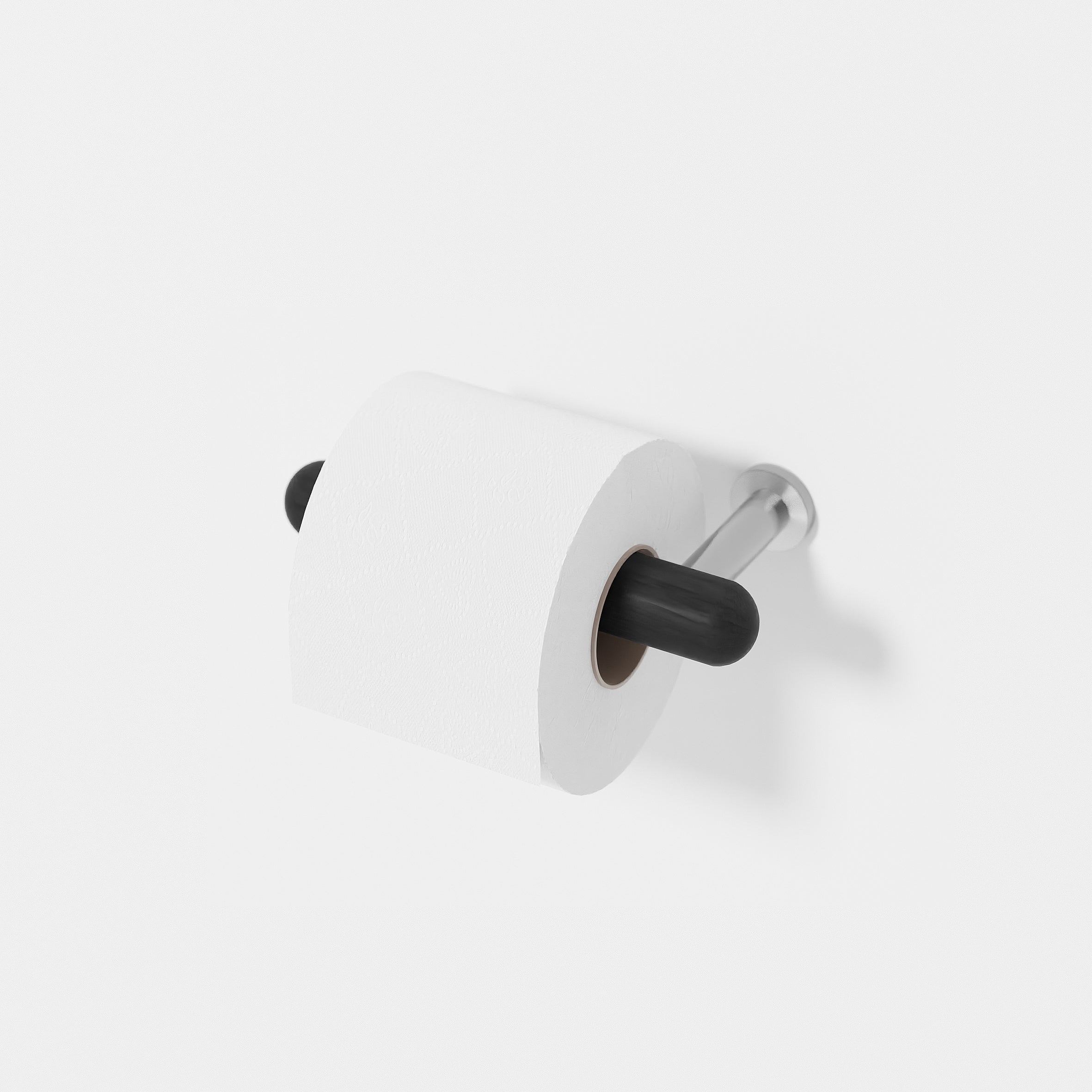 Yoku Dark Oak Toilet Roll Holder des. Lincoln Rivers for Wireworks - Image 7